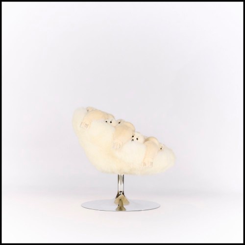 Armchair 188 - Roi de la banquise - Light Colour  - Pacific Compagnie.