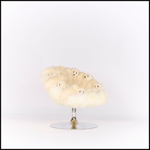 Armchair 188 - Roi de la banquise - Light Colour  - Pacific Compagnie.