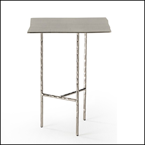 Table d'Appoint 107 - Quadruple | Side Table 107 - Quadruple Nickel - Durable Quadruple Table - Pacific Compagnie.