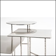 Table d'Appoint 107 - Quadruple | Side Table 107 - Quadruple Nickel - Stylish Quadruple Table - Pacific Compagnie.
