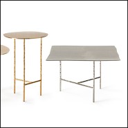 Table d'Appoint 107 - Quadruple | Side Table 107 - Quadruple Nickel - Quadruple Nickel Side Table - Pacific Compagnie.