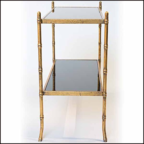 Bout de Canapé 227 - Clair de Lune - Détail luxueux - Pacific Compagnie.