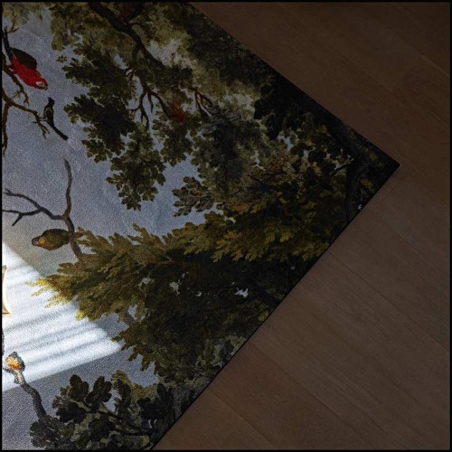 Tapis 107 - Regard 170 x 255 - Nuances de gris - Pacific Compagnie.