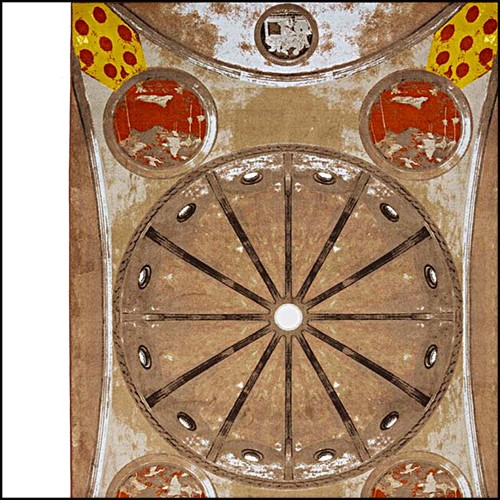 Tapis 107 - Arcs Brisés - Vue rapprochée - Pacific Compagnie.