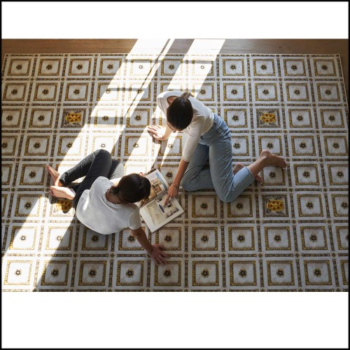 Tapis 107 - Brunelleschi | Rug 107 - Brunelleschi pattern - Pacific Compagnie.