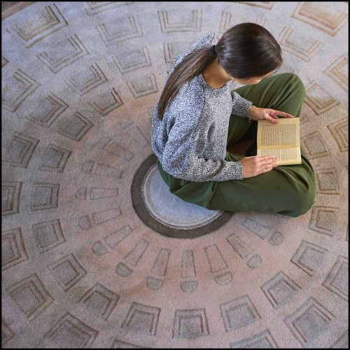 Tapis Rond 107 - L'Oculus - Pacific Compagnie.