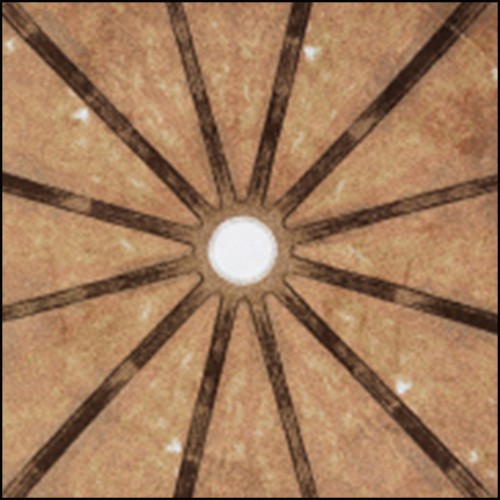 Tapis Rond 107 - La Coupole Ø300 | Rug Round 107 - La Coupole Ø300 wool - Pacific Compagnie.