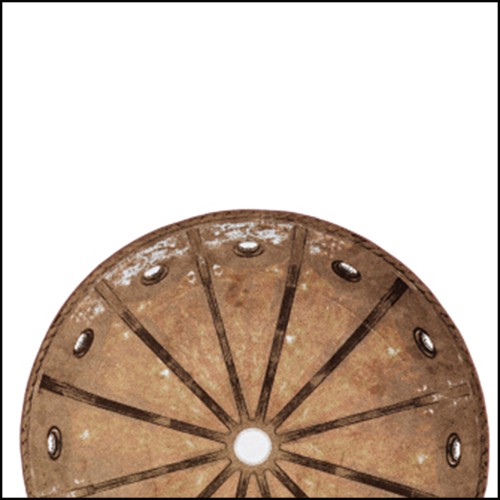 Tapis Rond 107 - La Coupole Ø300 - Pacific Compagnie.