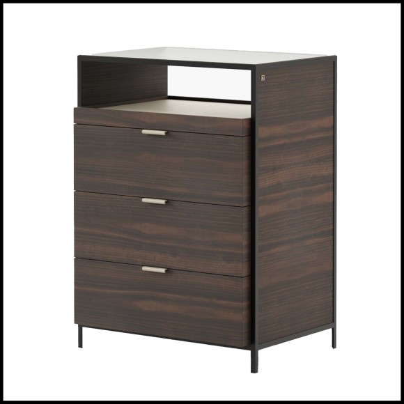 Commode 174 - Wedge High | Modern Dresser 174-Wedge High - Pacific Compagnie.
