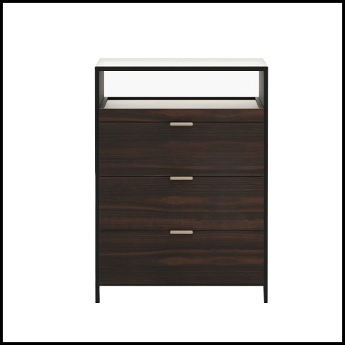 Commode 174 - Wedge High | Wood Drawers 174-Wedge High - Pacific Compagnie.