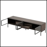 Meuble TV 174 - Steve | Wooden TV Cabinet 174- Steve - Pacific Compagnie.