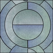 Tapis 237 - Marc Aventura Ø200cm - Pacific Compagnie.