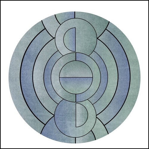 Tapis 237 - Marc Aventura Ø200cm - Pacific Compagnie.