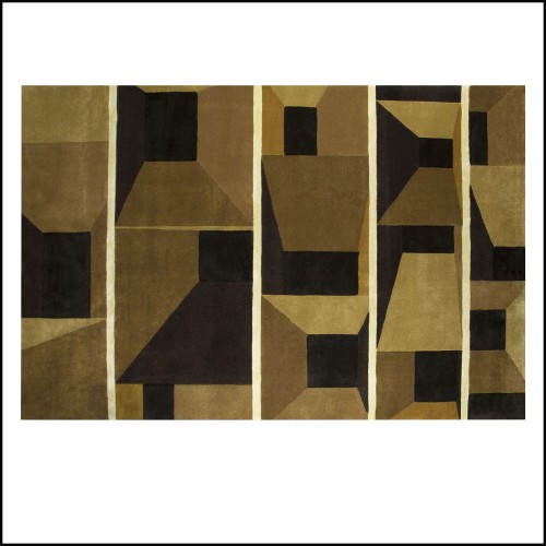 Tapis 237 - Rania | Rug 237 - Rania in room - Pacific Compagnie.