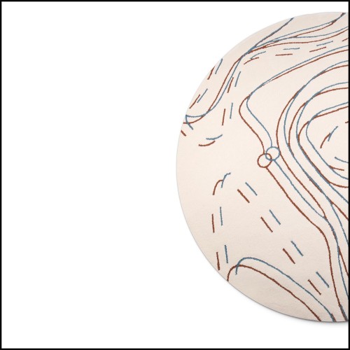 Tapis 237 - Elly - Fabrication artisanale - Pacific Compagnie.