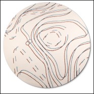 Tapis 237 - Elly | Rug Round 237 - Elly room - Pacific Compagnie.