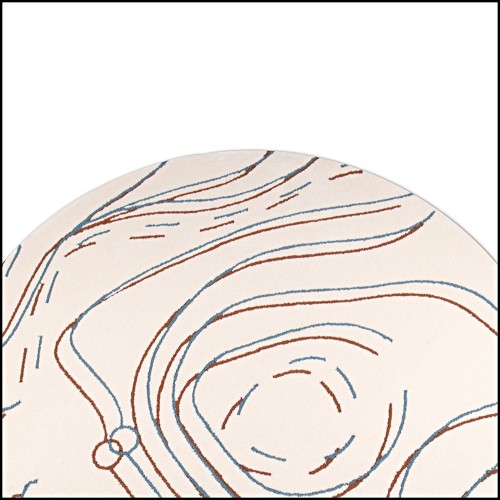 Tapis 237 - Elly - Couleurs chaudes - Pacific Compagnie.