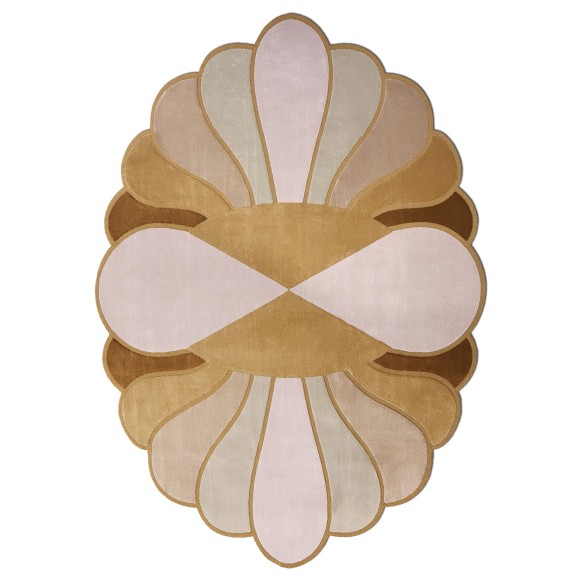 Tapis 237 - Sakura | Rug 237 - Sakura living room - Pacific Compagnie.