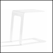 Table d’appoint 48 - Lina White - Design Scandinave - Pacific Compagnie.