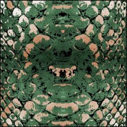 Tapis 232 - Caméléon | Colourful Caméléon Rug - Pacific Compagnie.