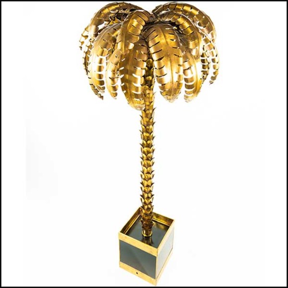 Lampadaire XL 227 - Gilded - Pour salon - Pacific Compagnie.