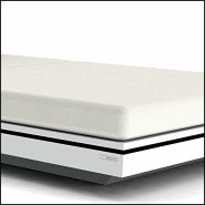 Chaise Longue 48 - Elements C6 | White Finish Lounger - Pacific Compagnie.