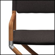 Chaise 45 - Navigator, cuir - Pacific Compagnie.