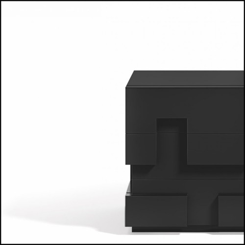 Nightstand 39 - Schwartz, black - Pacific Compagnie.