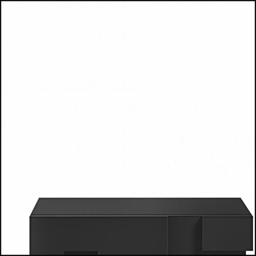 Nightstand 39 - Schwartz, black - Pacific Compagnie.