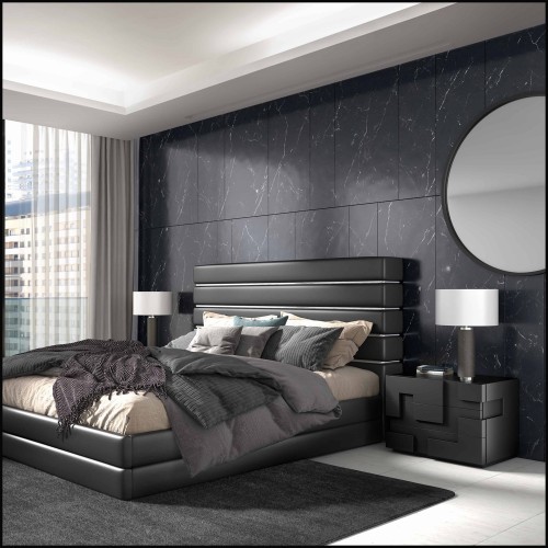 Nightstand 39 - Schwartz, black - Pacific Compagnie.