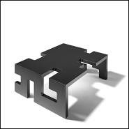 Table Basse 39 - Schwartz, noire - Pacific Compagnie.