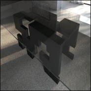 Dining Table 39 - Schwartz, decoration - Pacific Compagnie.