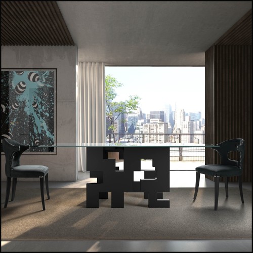 Dining Table 39 - Schwartz, decoration - Pacific Compagnie.