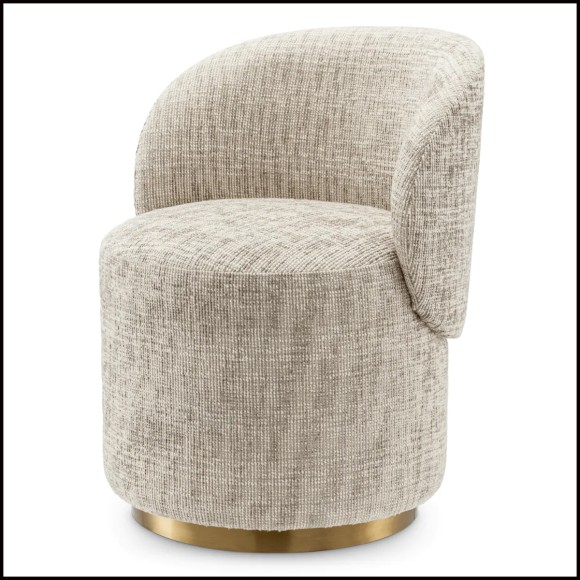 Chaise Pivotante 24 - Greer | Armless Greer Swivel Chair 24 - Pacific Compagnie.