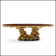 Table à manger 145- Spheres Golded
