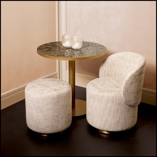 Chaise Pivotante 24 - Greer | Elegant Greer Swivel Chair 24 - Pacific Compagnie.