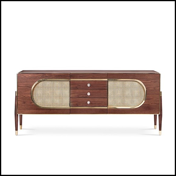 Sideboard Essential Home - Walnut Straw