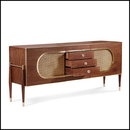 Sideboard Essential Home - Walnut Straw