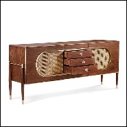 Buffet 157 - Walnut Straw - Pacific Compagnie.
