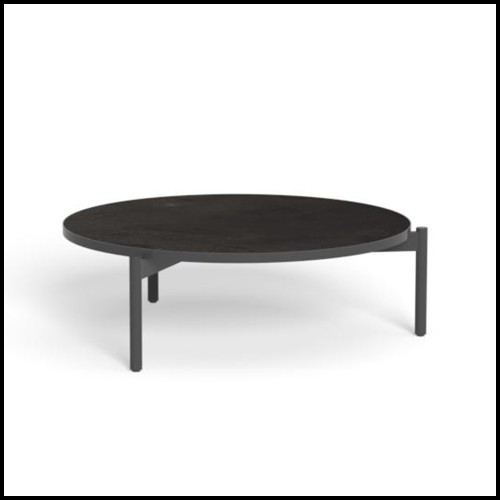Table basse 214 - Nalu Round | Modern Coffee Table Nalu 214 - Pacific Compagnie.