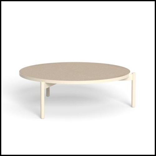 Table basse 214 - Nalu Round - Forme originale - Pacific Compagnie.