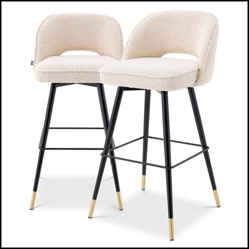 Tabouret de Bar 24 - Cliff | Piping Cliff Bar Stool - Pacific Compagnie.