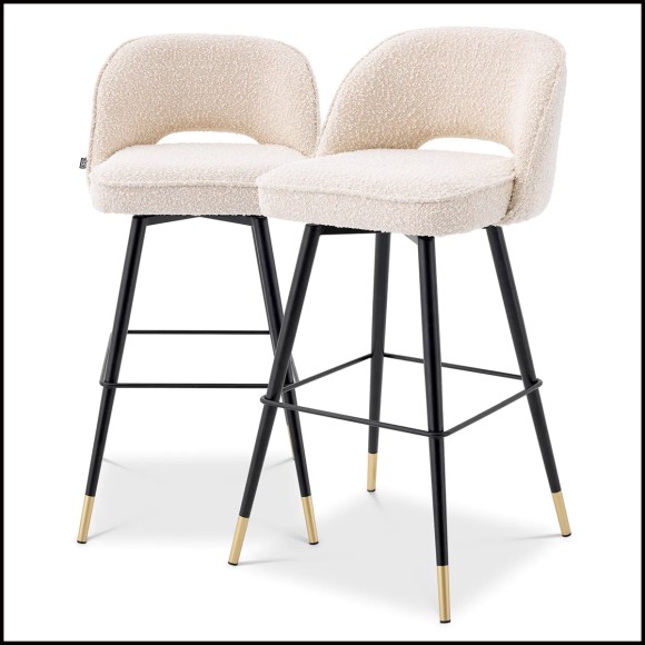 Tabouret de Bar 24 - Cliff | Piping Cliff Bar Stool - Pacific Compagnie.