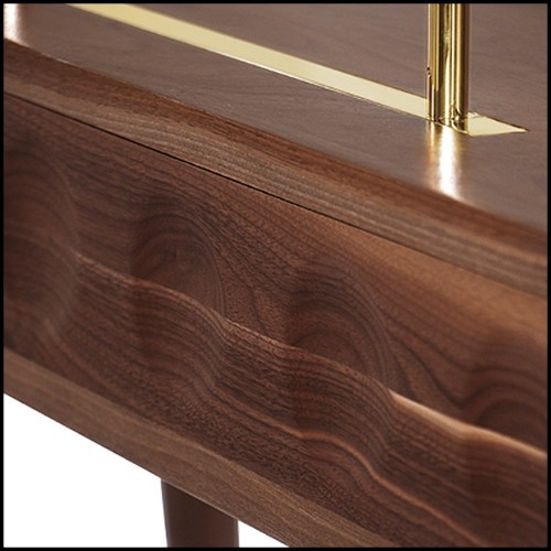Desk 157- Golden Drawers