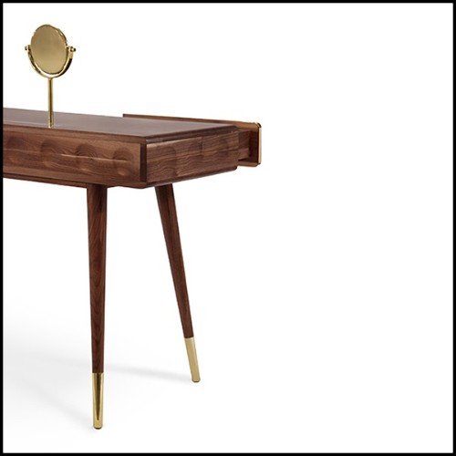 Desk Essential Home - Golden Drawers