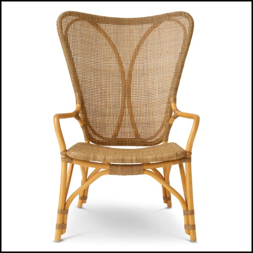 Fauteuil 24 - Colony - Rotin - Pacific Compagnie.