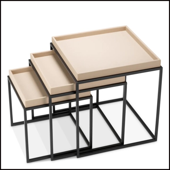 Table d'appoint 24 - Léonard lot de 3 - Pratique - Pacific Compagnie.