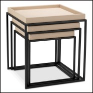 Table d'appoint 24 - Léonard lot de 3 - Chevet - Pacific Compagnie.