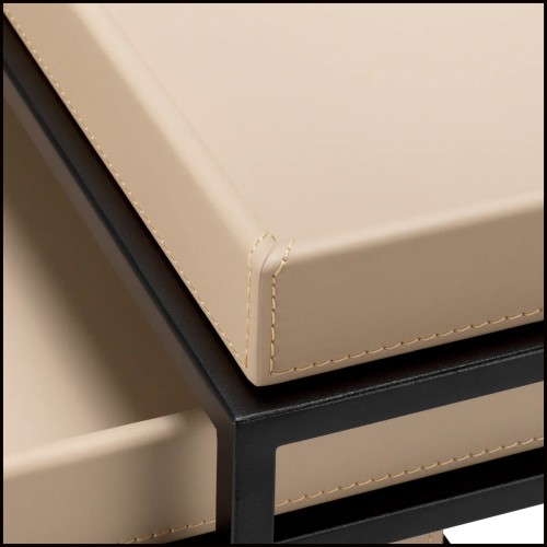 Table d'appoint 24 - Léonard lot de 3 - Ensemble - Pacific Compagnie.