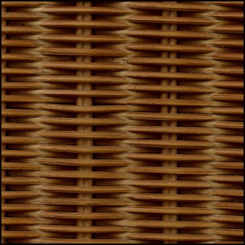 Commode 24 - Borchard | Dresser  Borchard - Rattan Dresser - Pacific Compagnie.